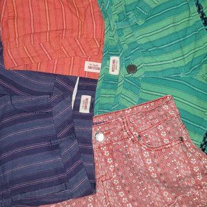 Set of 4 Printed Shorts